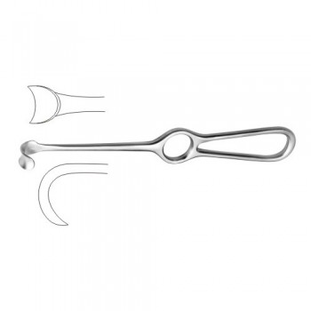 Kocher Retractor Stainless Steel, 21.5 cm - 8 1/2" Blade Size 22 x 12 mm